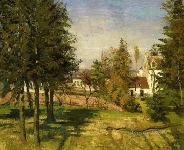Los pinos de Louveciennes 1870 Camille Pissarro Pinturas al óleo